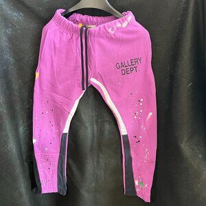 Gallery Dept Painted Flare Sweatpant Heather Purple Pants Size L